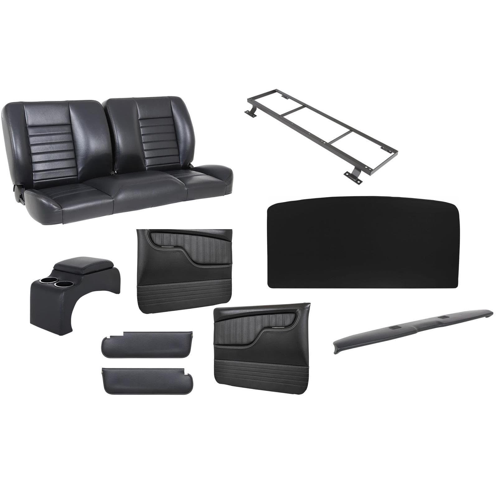 TMI Interior Kits 6772C10CR6B 67-72 C10 Classic Interior Kit