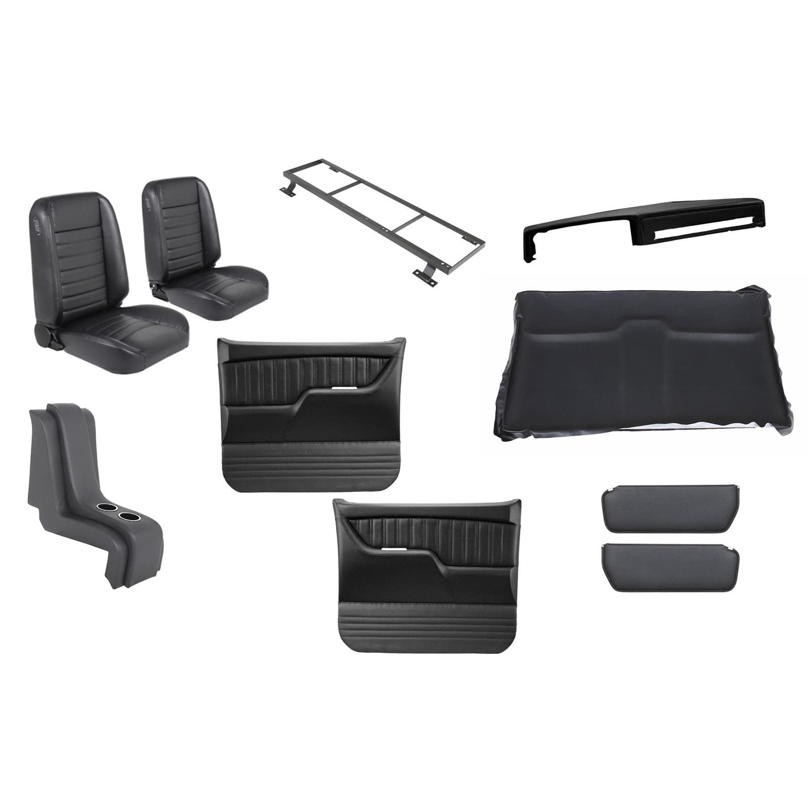 TMI Interior Kits 7378C10CRWF 73-78 C10 Pro Classic Interior Kit