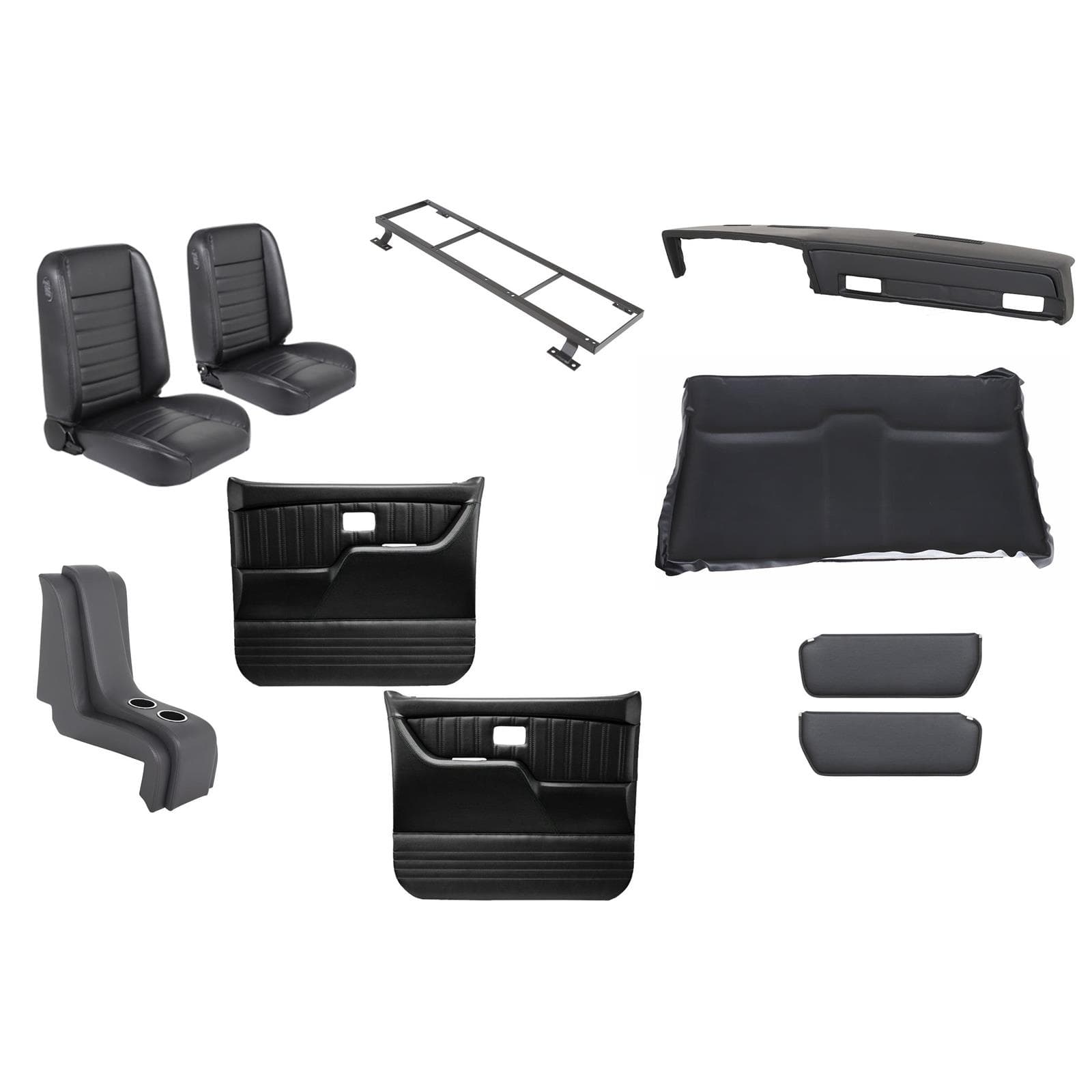 TMI Interior Kits 8187C10CRUWF 81-87 C10 Pro Classic Interior Kit