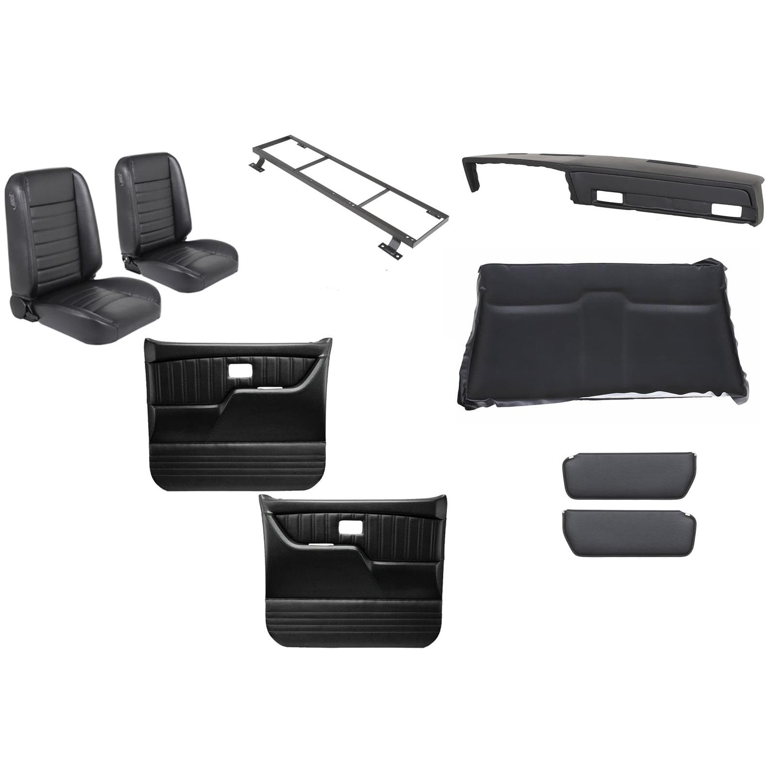 TMI Interior Kits 8187C10CRUBC 81-87 C10 Pro Classic Interior Kit