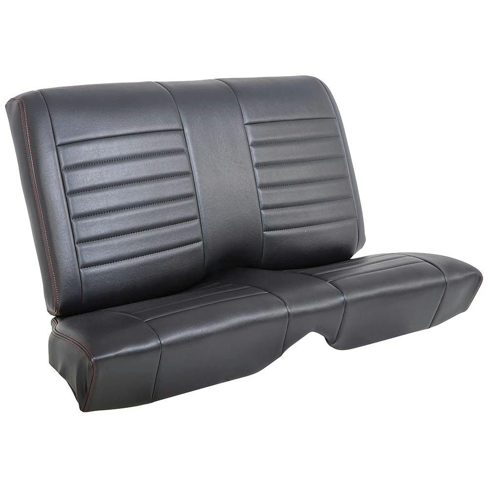 TMI Interiors 1964-69 Ford Mustang Rear Seat Upholstery, Black