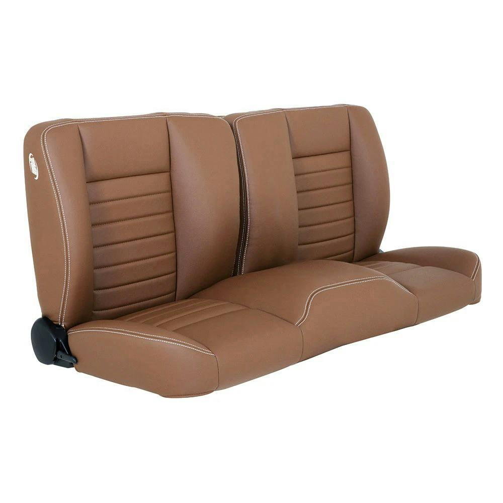 TMI Interiors 1967 Chevy Camaro Rear Seat Upholstery, Coupe, Brown