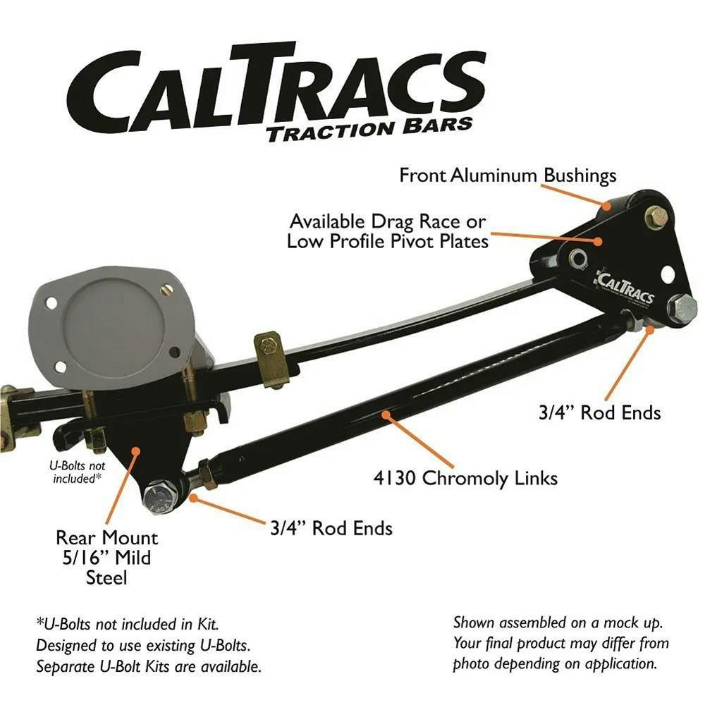 Calvert Racing 2101 CalTracs 1955-57 Chevy Bel Air Traction Bars