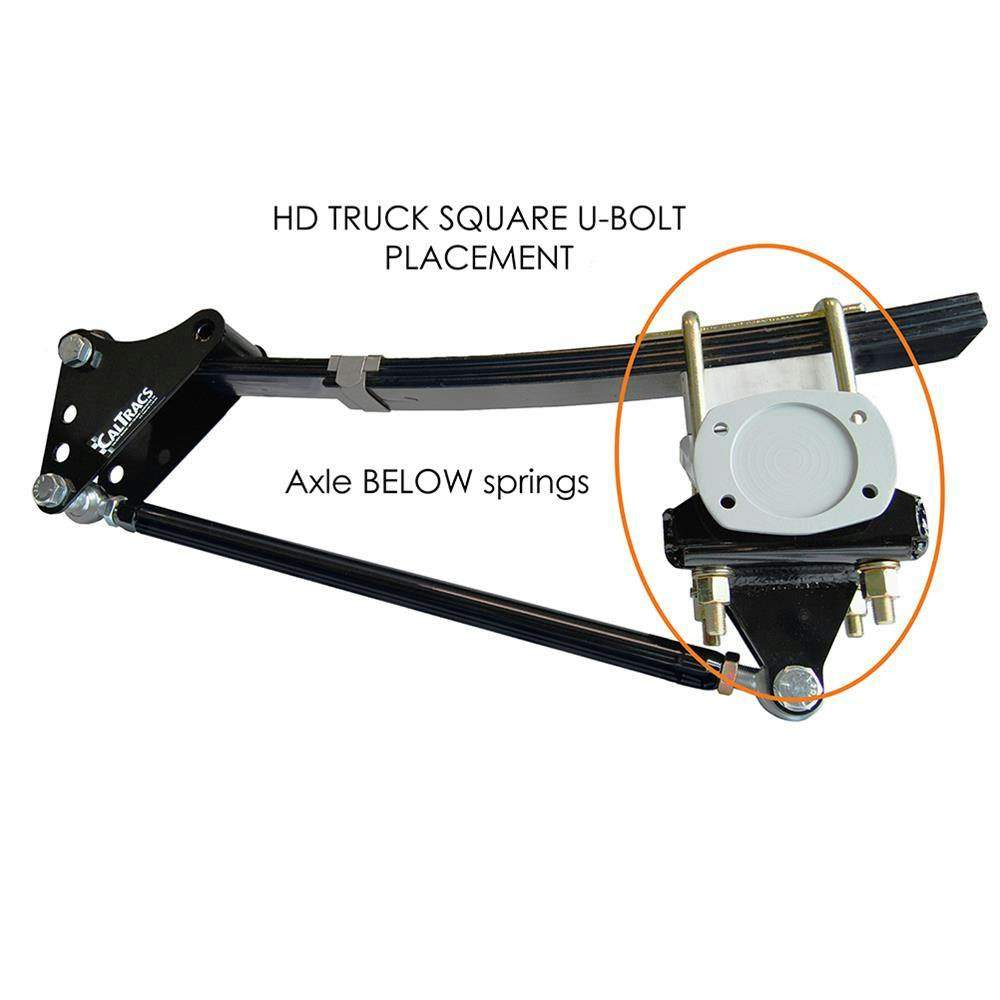 Calvert Racing SQ300x900 Square U-Bolt Set, 3 Inch x 9 Inch