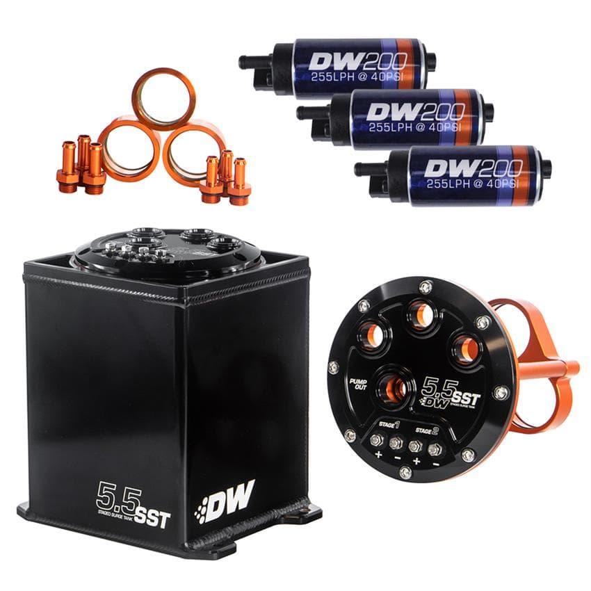 DeatschWerks 6-201-55ST 5.5L Staged Surge Tank