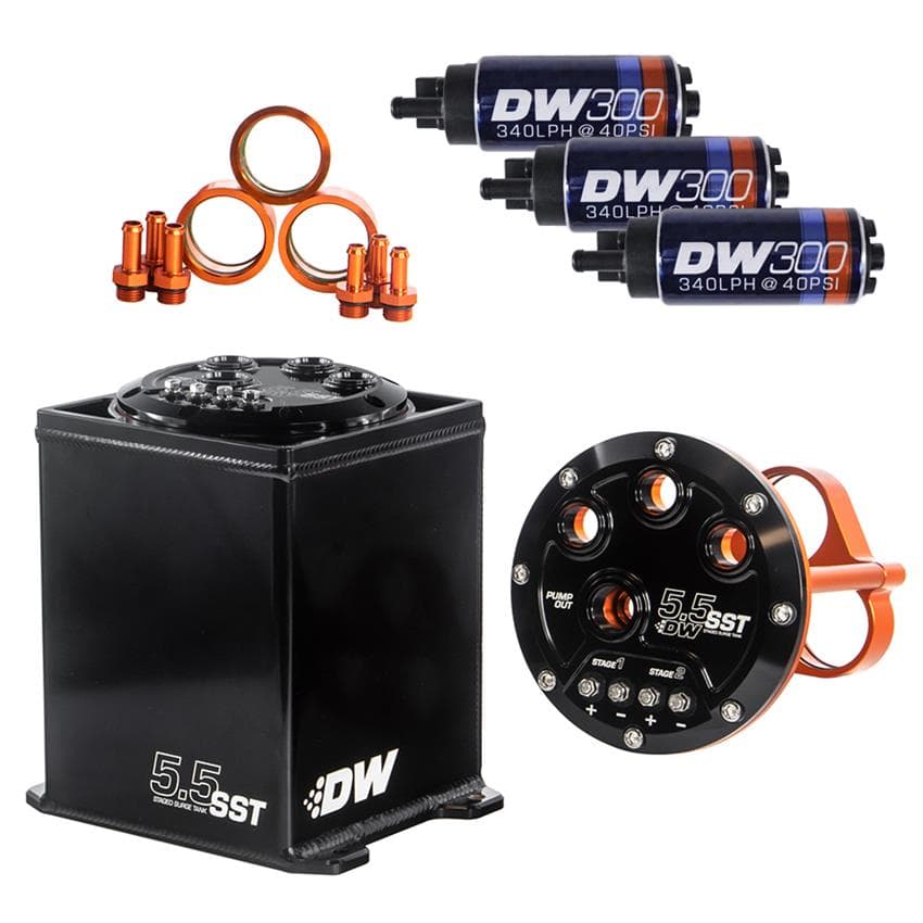 DeatschWerks 6-301-55ST 5.5L Staged Surge Tank