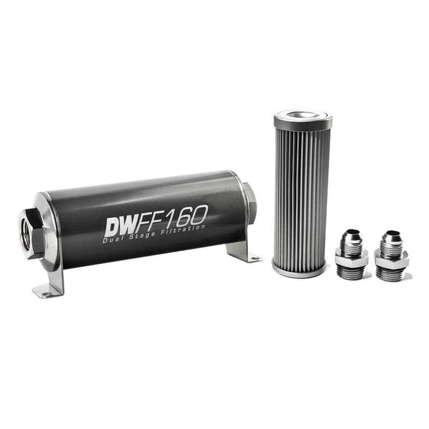 DeatschWerks 8-03-160-010K-8,8AN, 10 micron, 160mm fuel filter