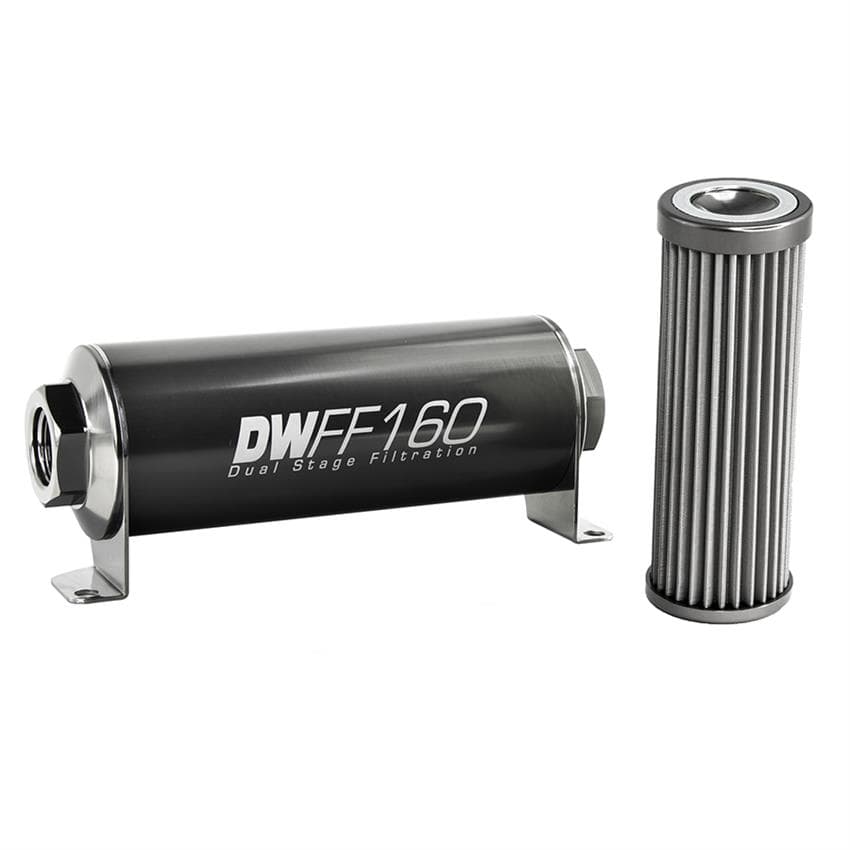 DeatschWerks 8-03-160-040K 10AN, 40 micron, 160mm fuel filter kit