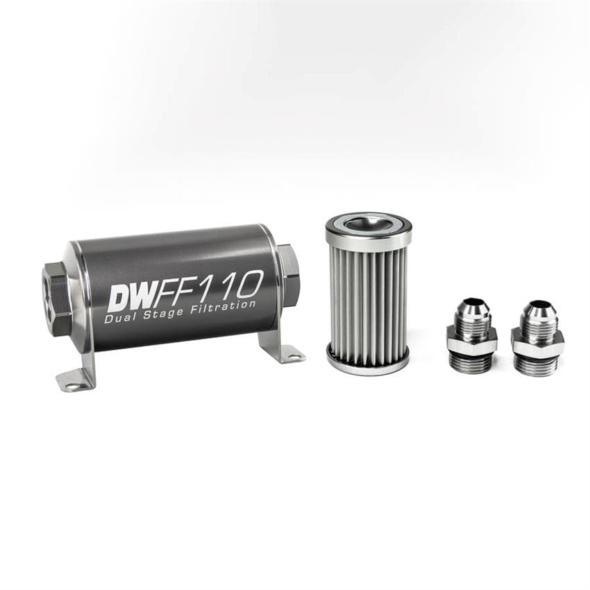 DeatschWerks 8-03-110-005K-8 Inline Fuel Filter