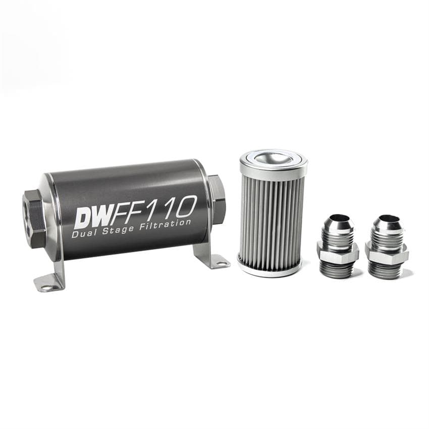 DeatschWerks 8-03-110-010K-10 Inline Fuel Filter