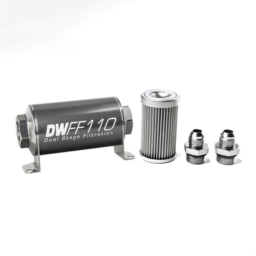 DeatschWerks 8-03-110-010K-8 Inline Fuel Filter