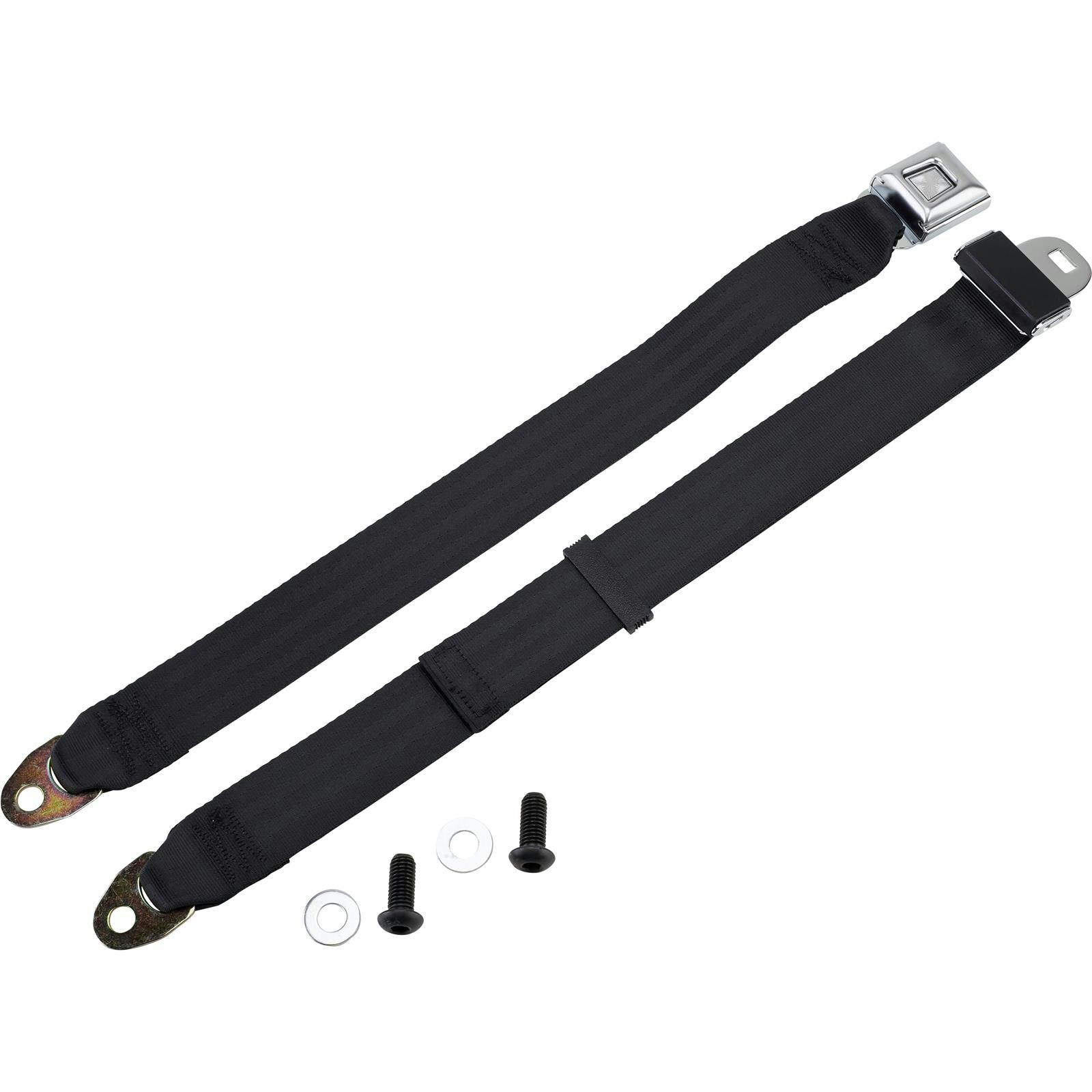 Morris MCLB-02 60 Inch Universal Lap Belt, Chrome Buckle