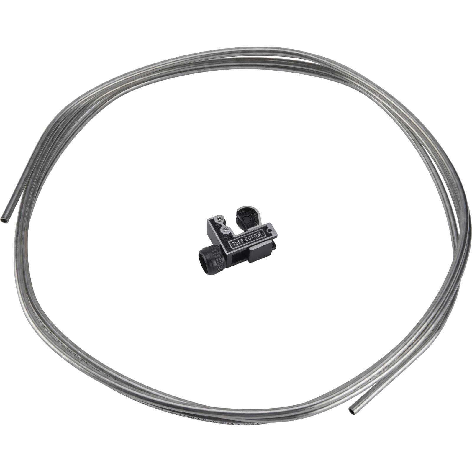 16 FT SS 5/16" Fuel/Transmission Line Tube Coil Roll W/Cutter