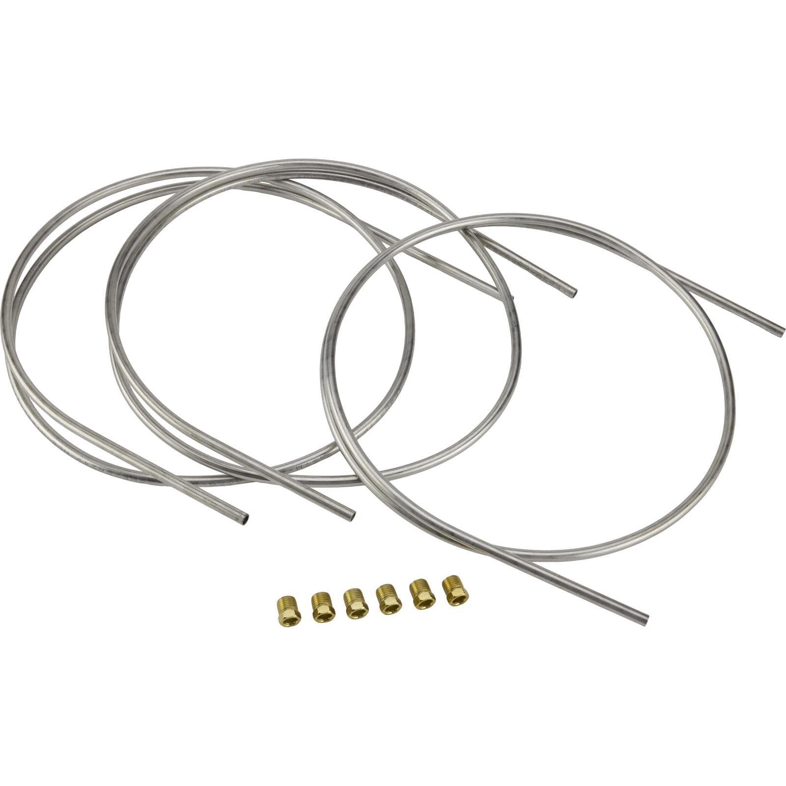 SS 5/16" Fuel/Trans 64" Coiled Tubing 3 Pcs Set