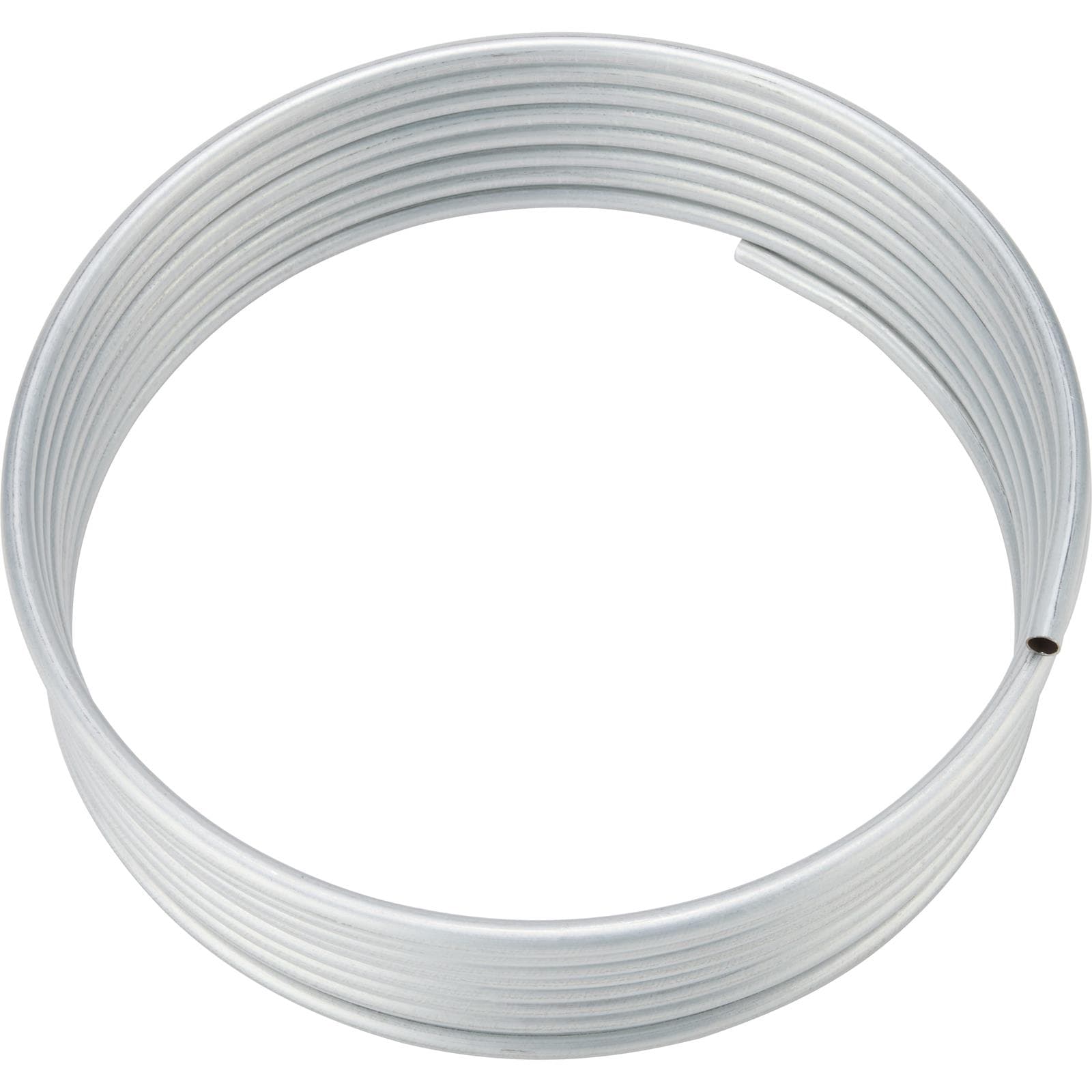 3/8" Zinc Coated Steel Fuel Line Tubing Coil