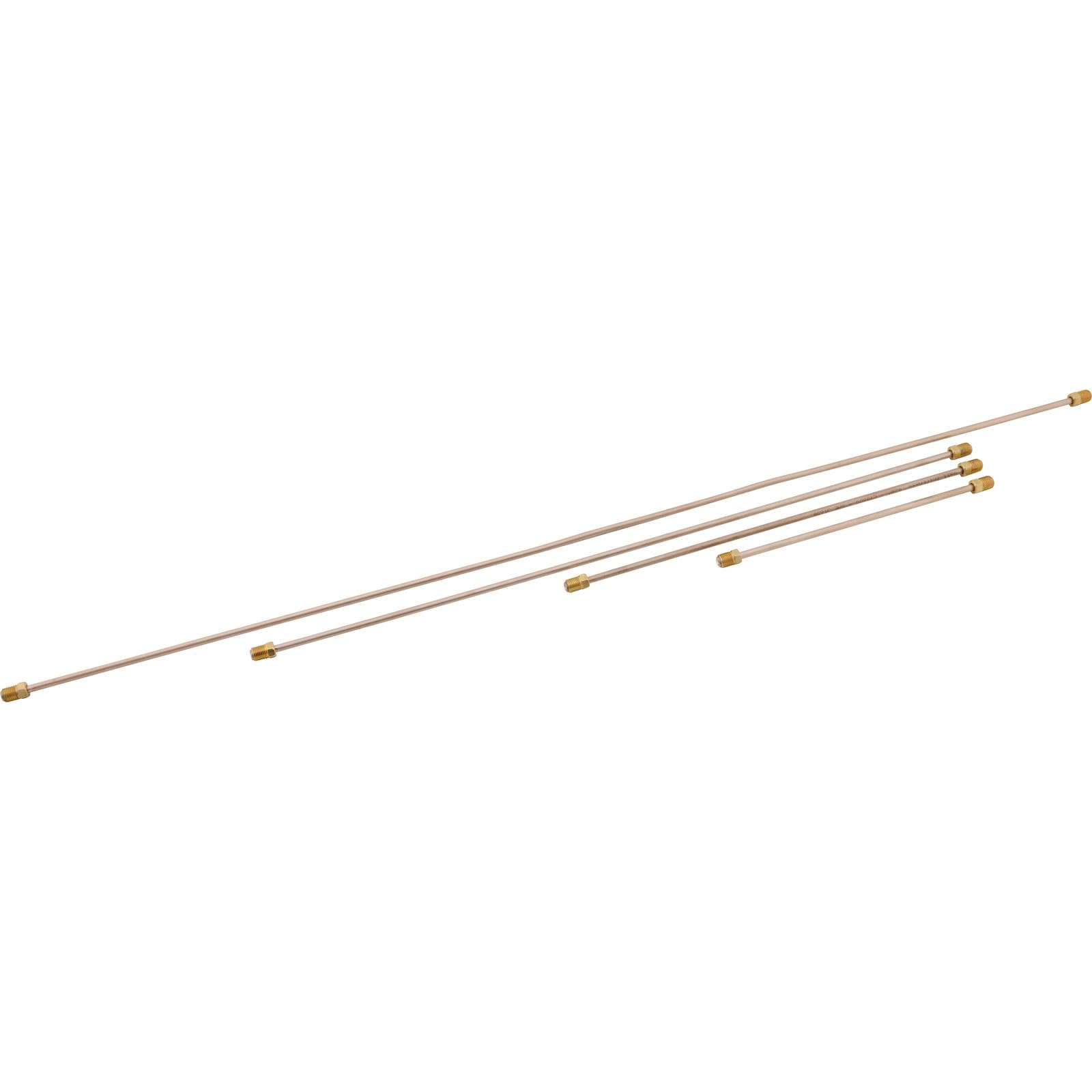 3/16" Copper Nickel Brake Line with 3/8"-24 IFF Flare Fittings