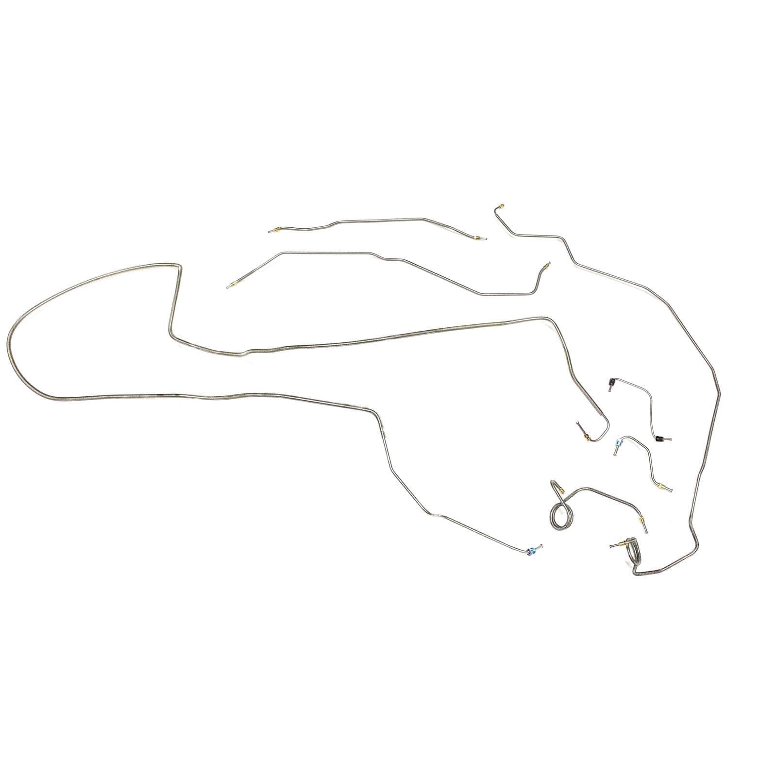 The Stop Shop F1004RDG Complete Brake Line Kit, 80-81 Camaro