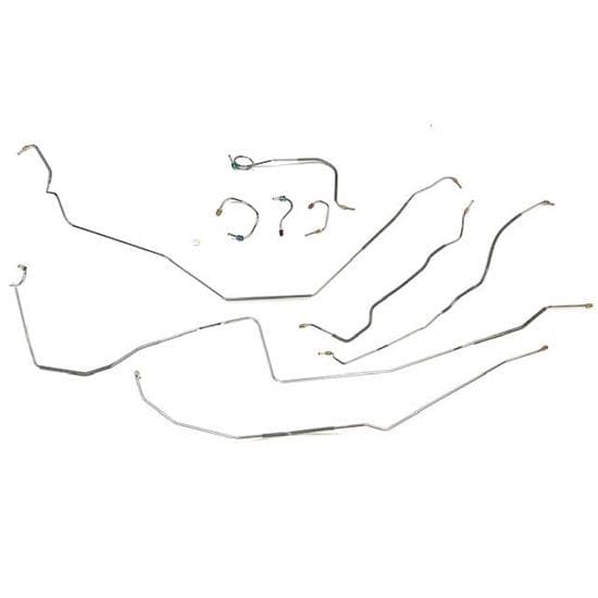 The Stop Shop F1967FDG Brake Line Kit, 1967 Camaro Factory Disc