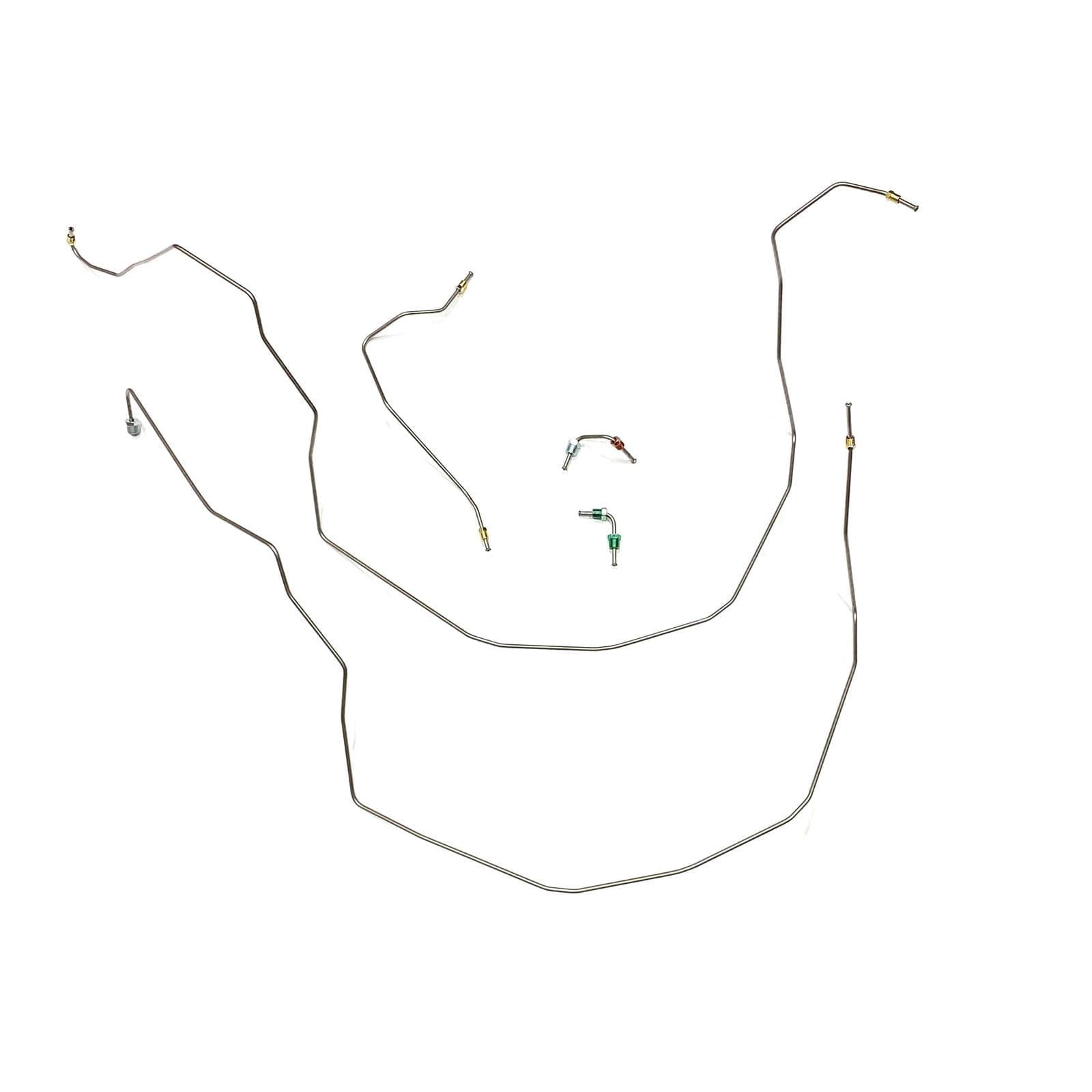 The Stop Shop B5557F Front brake Lines, 55-57 Chevy Full Size Car