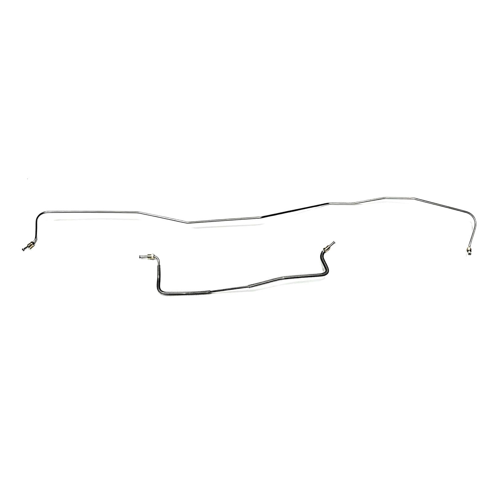 The Stop Shop B5964RG Rear axle brake line pair, 59-64 Chevy Car
