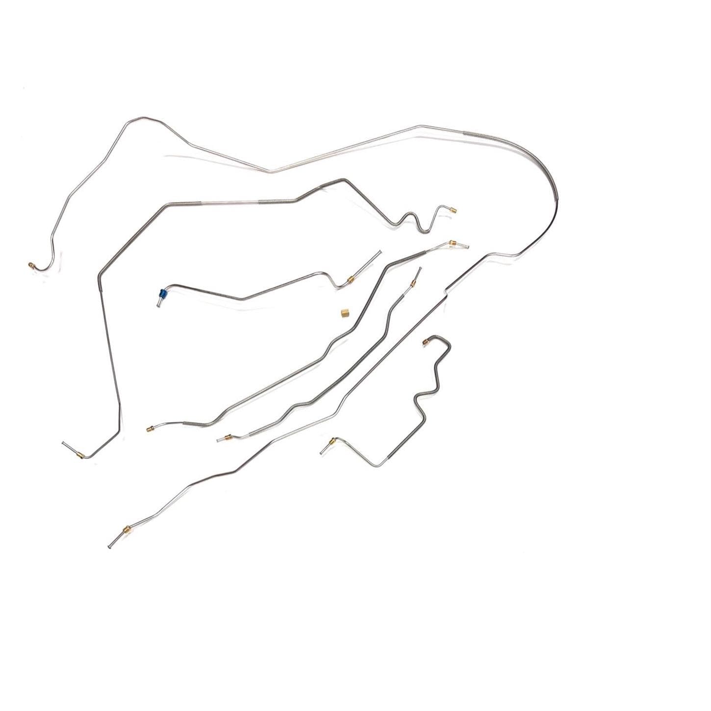 The Stop Shop C6467CONVADJ Brake Lines, 64-67 Chevelle/El Camino