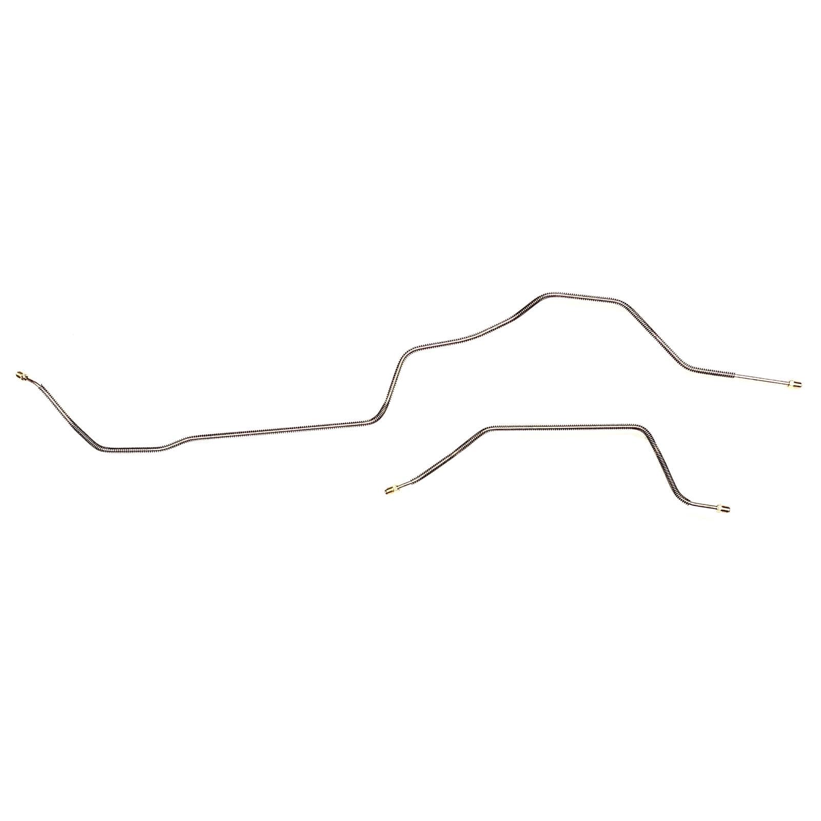 The Stop Shop F1005RDISCG Rear axle brake Lines, 75-81 Firebird