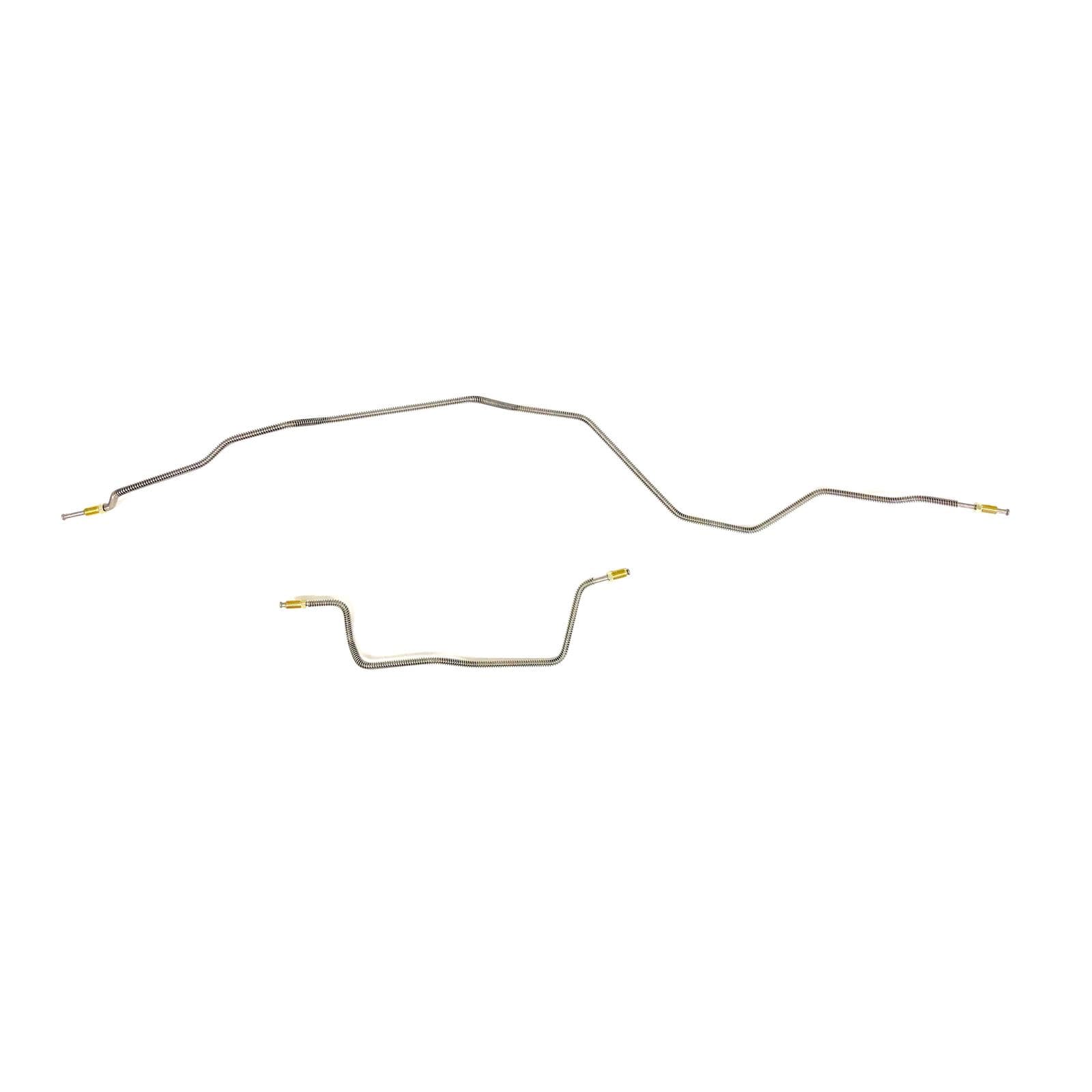 The Stop Shop J1000RA Rear brake line pair, 97-01 Jeep Cherokee