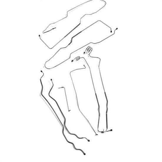 The Stop Shop T1973J Brake Line Kit, 73-80 Chevy Blazer/GMC Jimmy