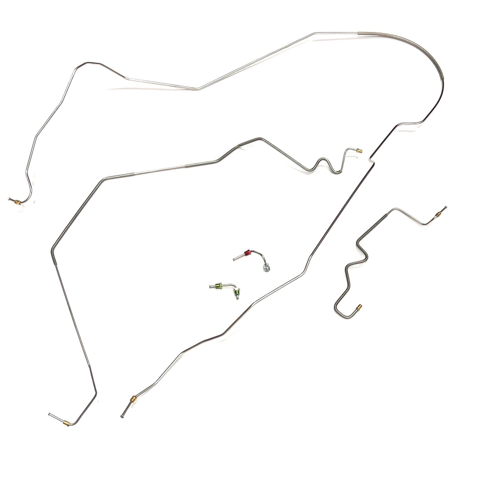 The Stop Shop X6874ADJ Prebent Brake Lines, 68-74 Nova
