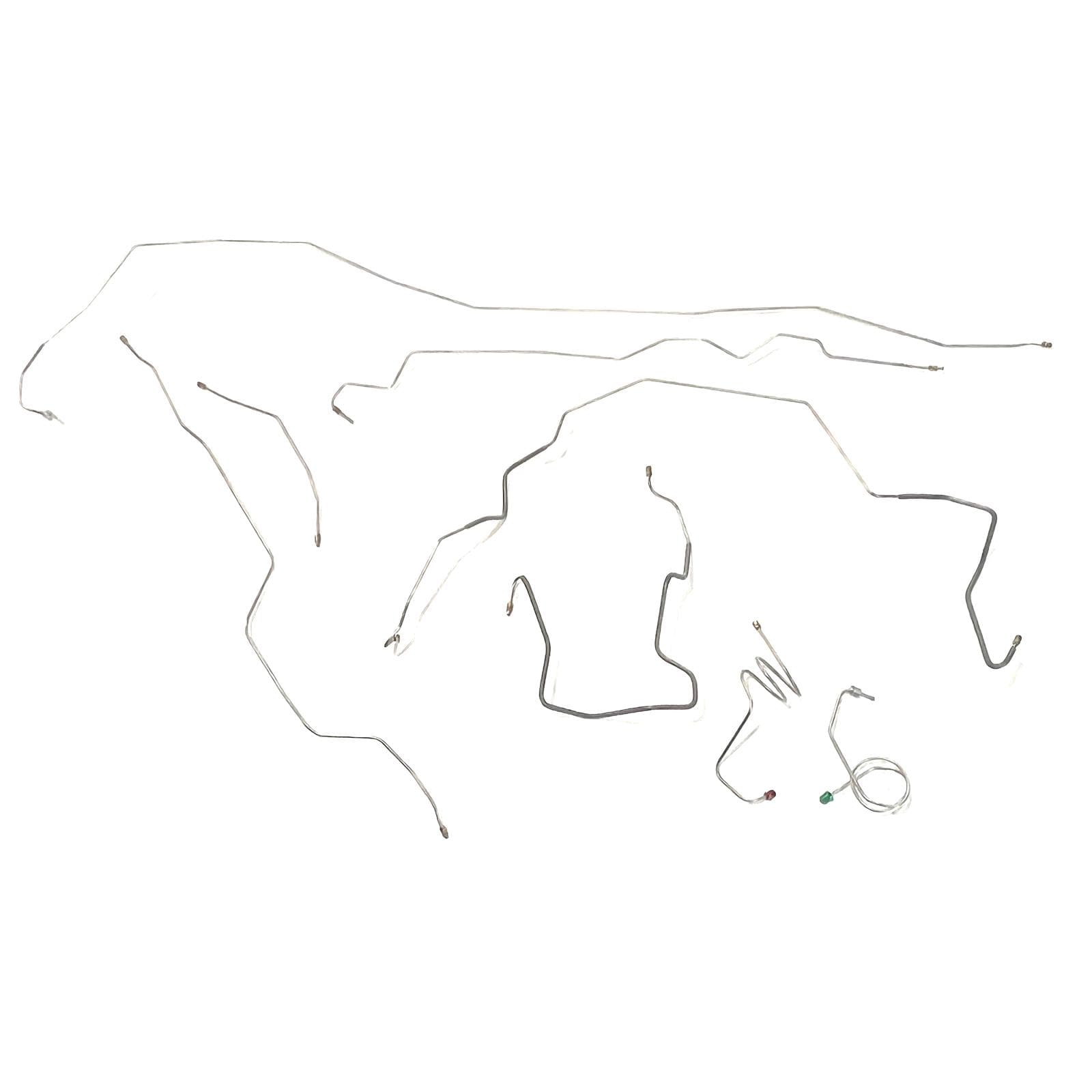 The Stop Shop Z7679G Complete Brake Lines 76-79 Ford F-100 Trucks