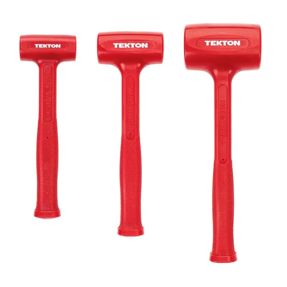 Tekton HDB93001 Dead Blow Hammer 3-Piece Set