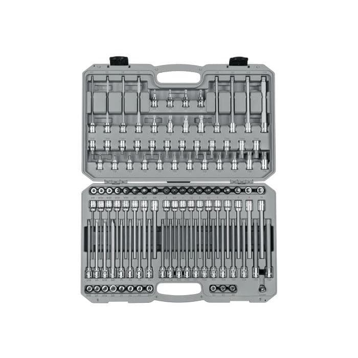 Tekton SHB91317 3/8 Inch 110 Piece Drive Hex Socket Set W/ Case