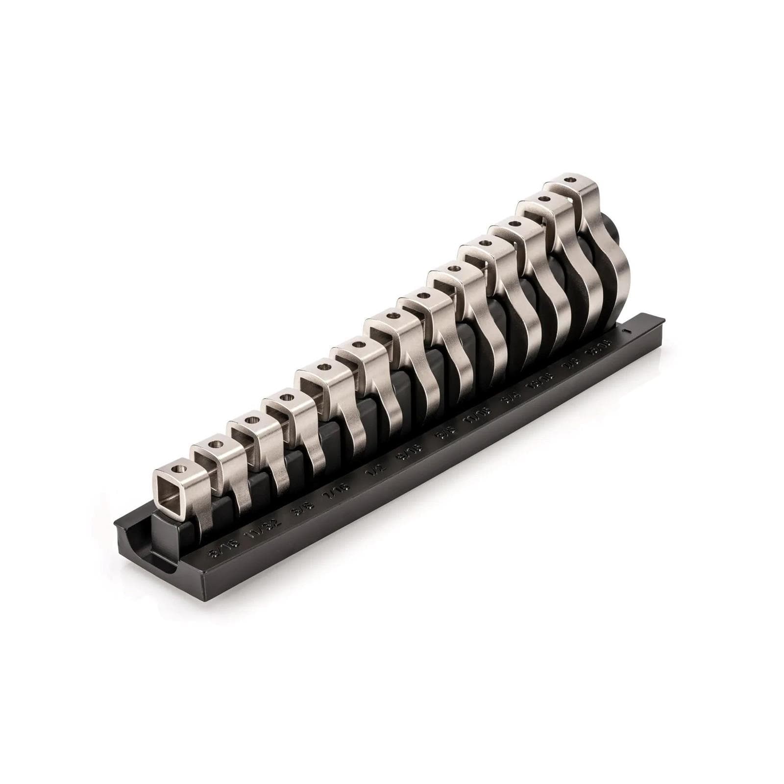 Tekton WCF95101 13 Piece 3/8 In. Drive Crowfoot Wrench Set W/Rack