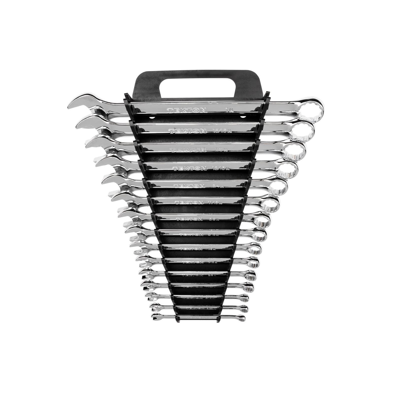 Tekton 18772 Combination Wrench Set with Holder, 15-Piece