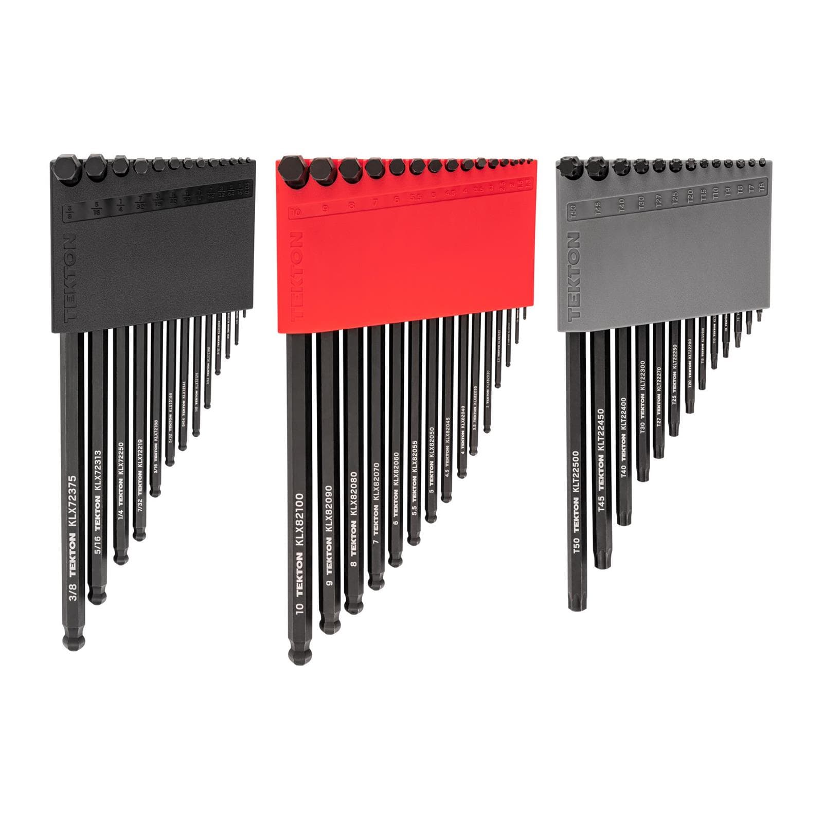 Tekton KEY91002 Ball End Hex and Star L-Key Set, 41-Piece