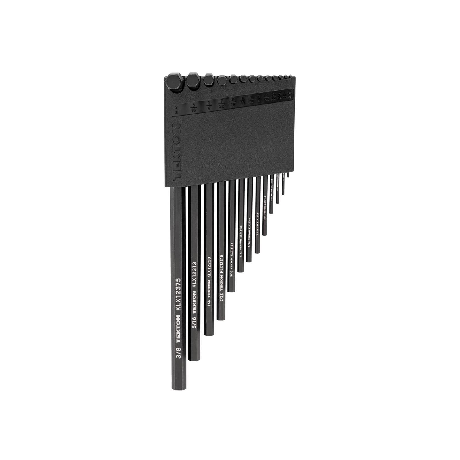 Tekton KLX91103 Flat End Hex L-Key Set with Holder, 13-Piece