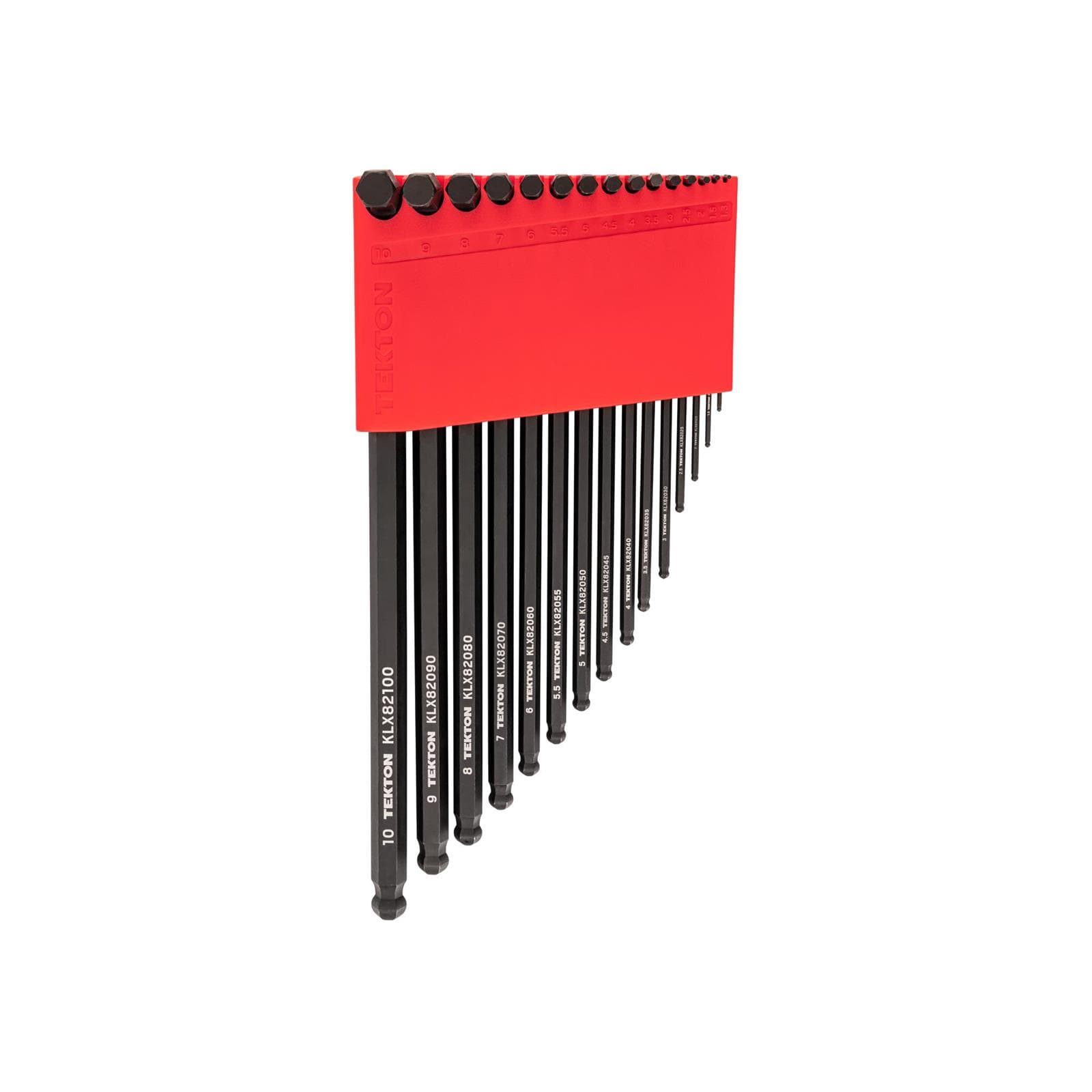 Tekton KLX91203 Ball End Hex L-Key Set with Holder, 15-Piece
