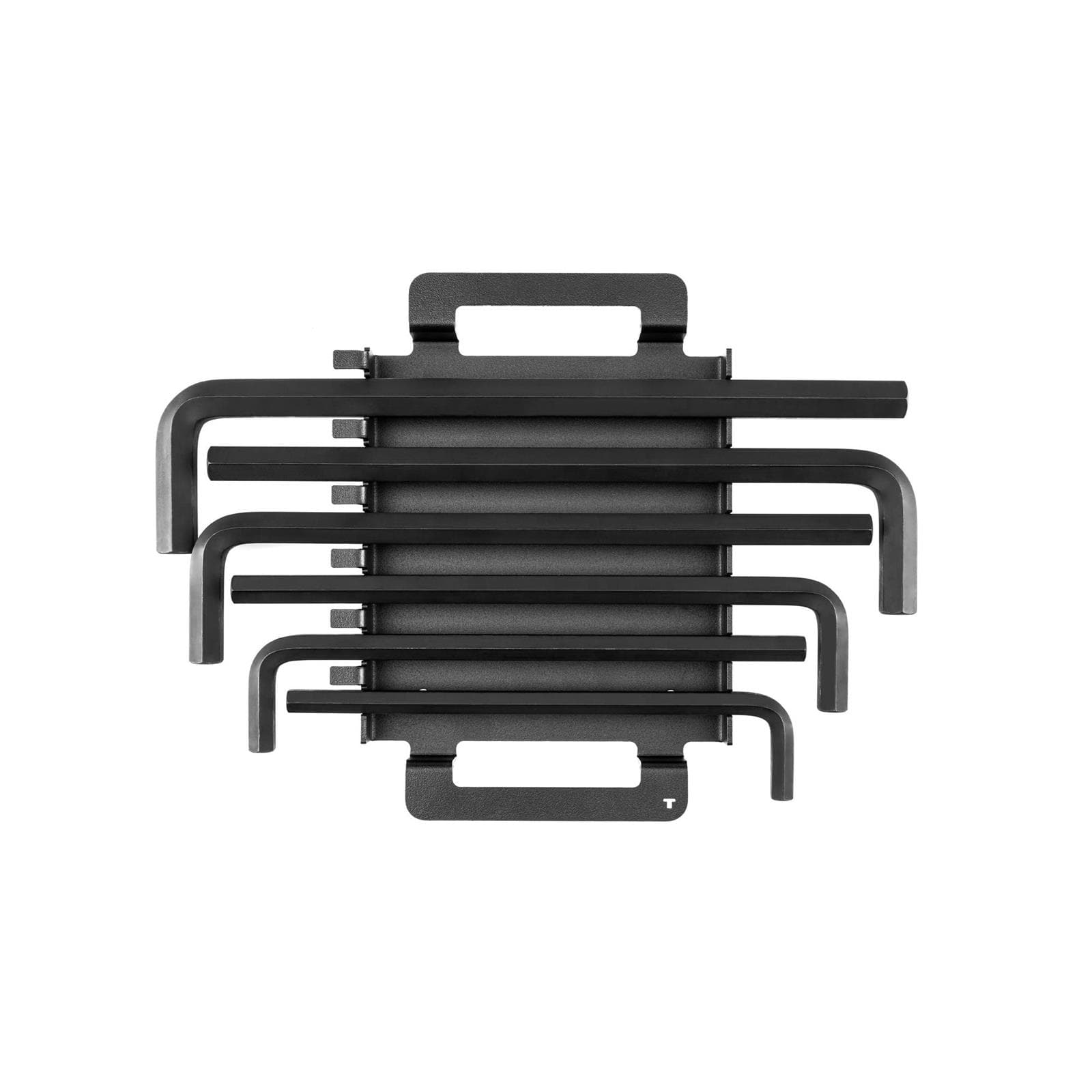 Tekton KLX92101 Flat End Hex L-Key Set with Rack, 6-Piece