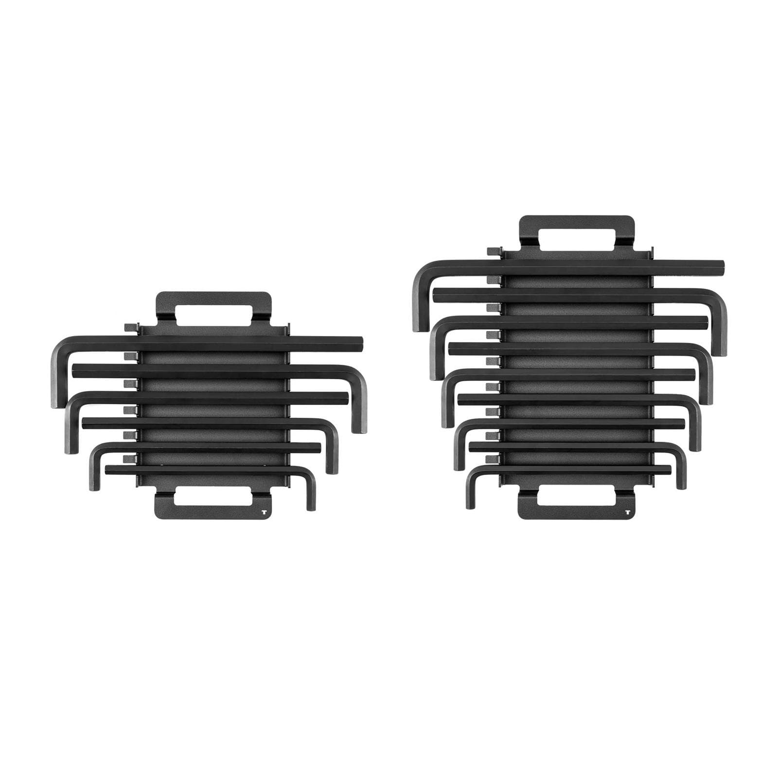 Tekton KLX92301 Flat End Hex L-Key Set with Racks, 15-Piece