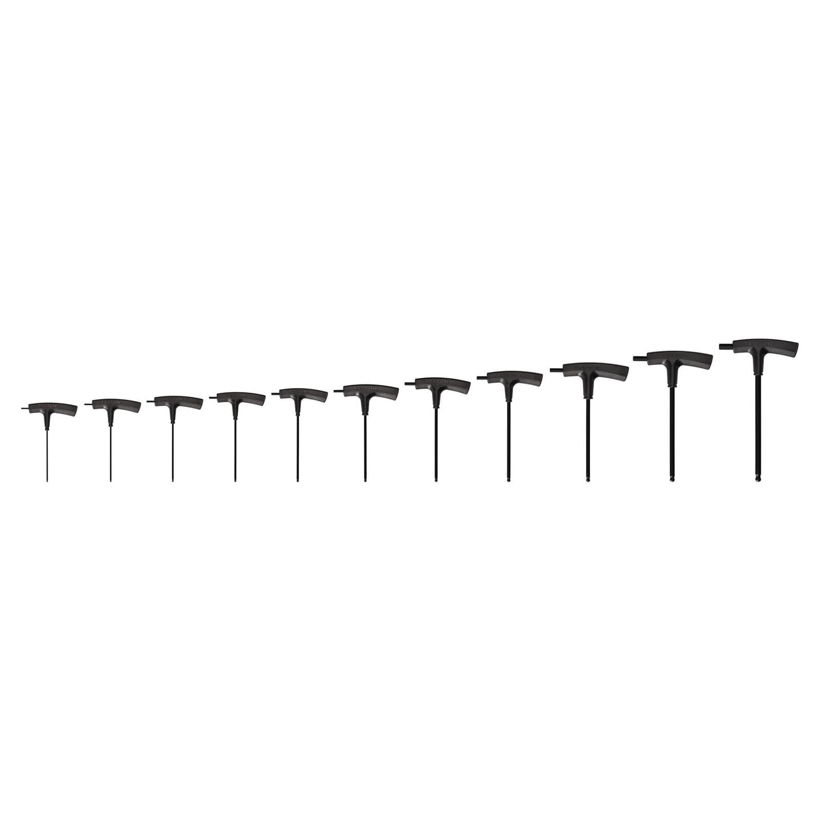 Tekton KTX90101 Ball End Hex T-Handle Key Set, 11-Piece
