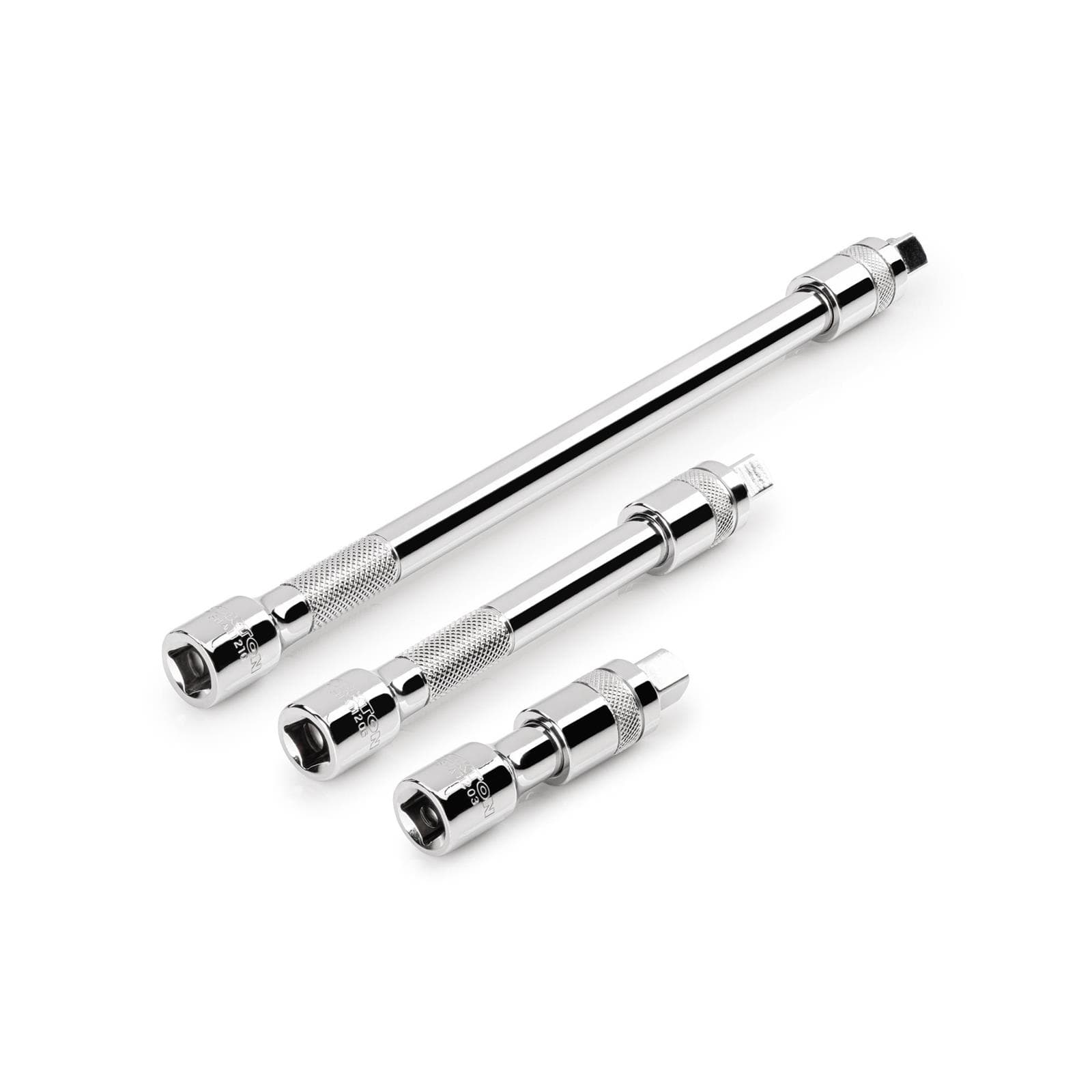 Tekton SHA91015 3/8" Drive Locking Extension Set, 3-Piece