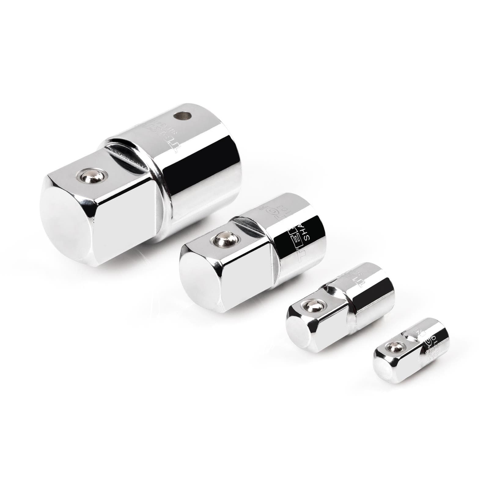Tekton SHA99012 1/4, 3/8, 1/2, 3/4" Drive Adapter Set (4-Piece)