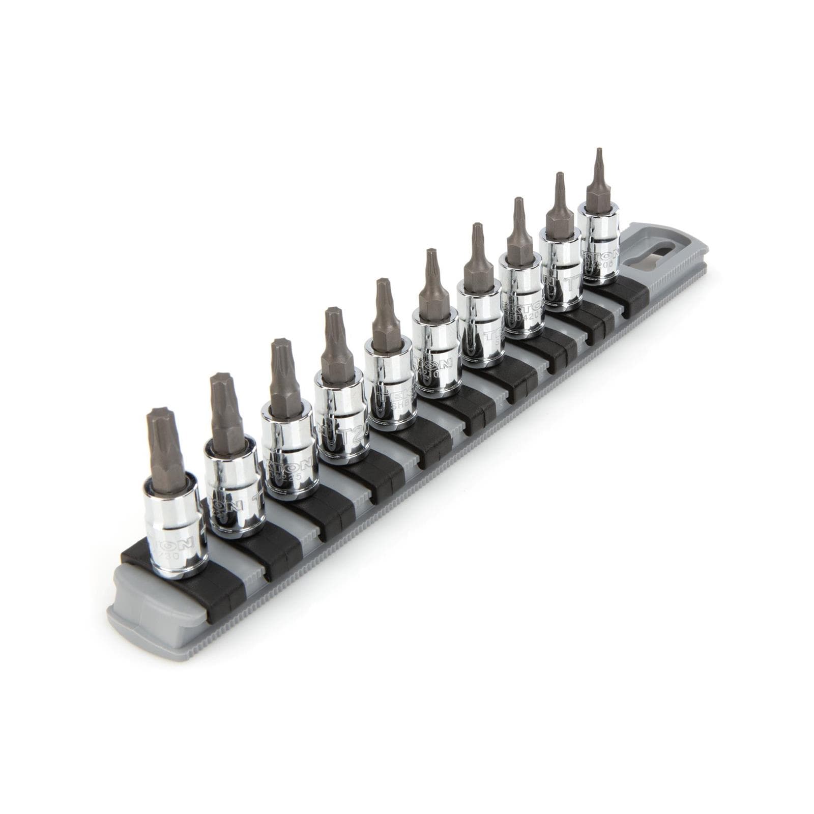 Tekton SHB90103 1/4" Drive Torx Bit Socket Set, 10-Piece