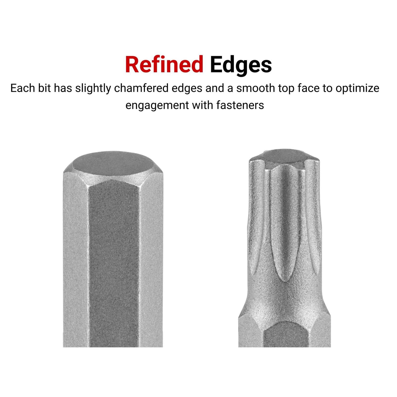 Tekton SHB90205 1/4" Drive Long Hex/Torx Bit Socket Set, 31-Piece