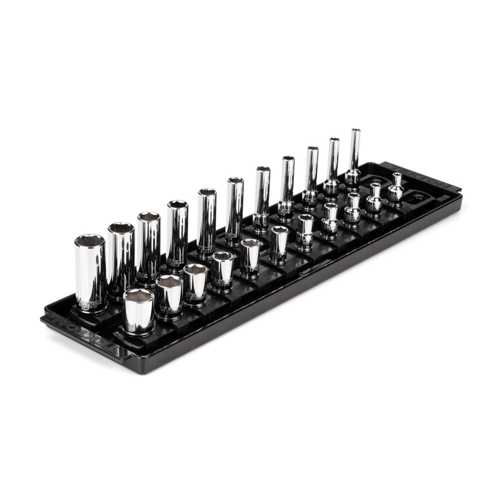 Tekton SHD90210 1/4" Drive 6-Point Socket Set, 22-Piece