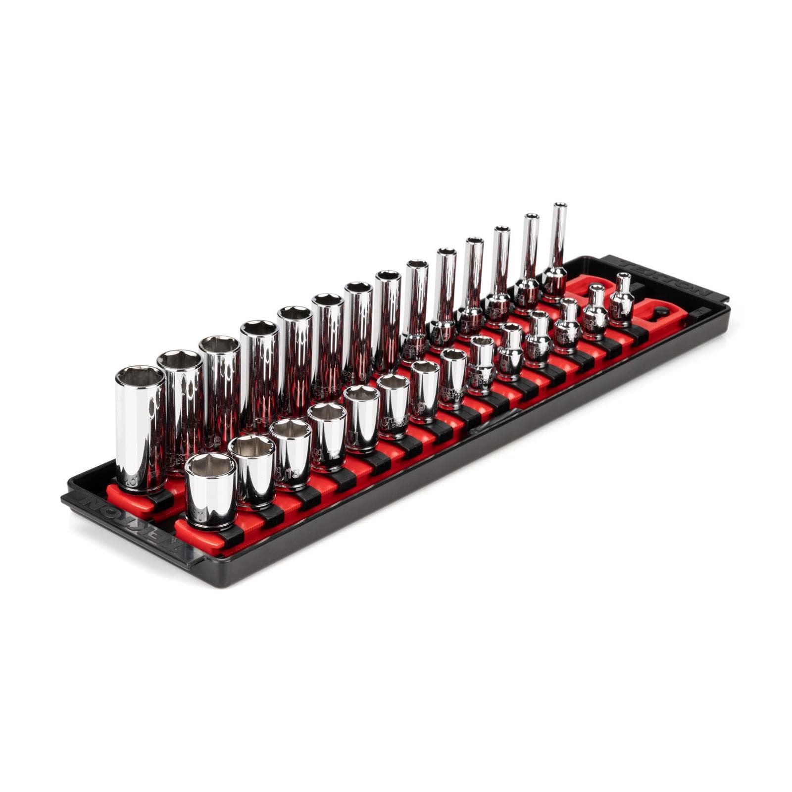 Tekton SHD90211 1/4" Drive 6-Point Socket Set, 28-Piece