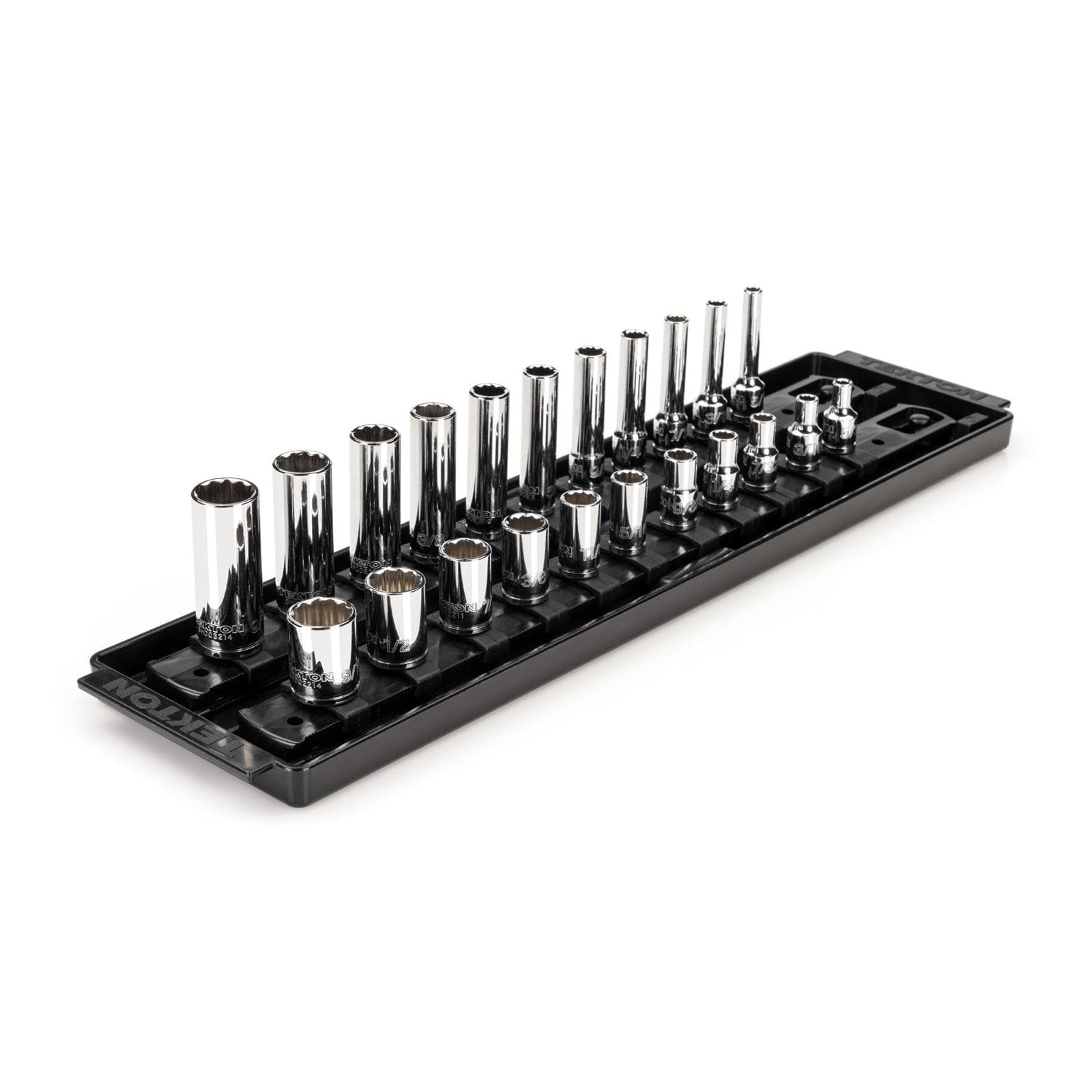 Tekton SHD90213 1/4" Drive 12-Point Socket Set, 22-Piece