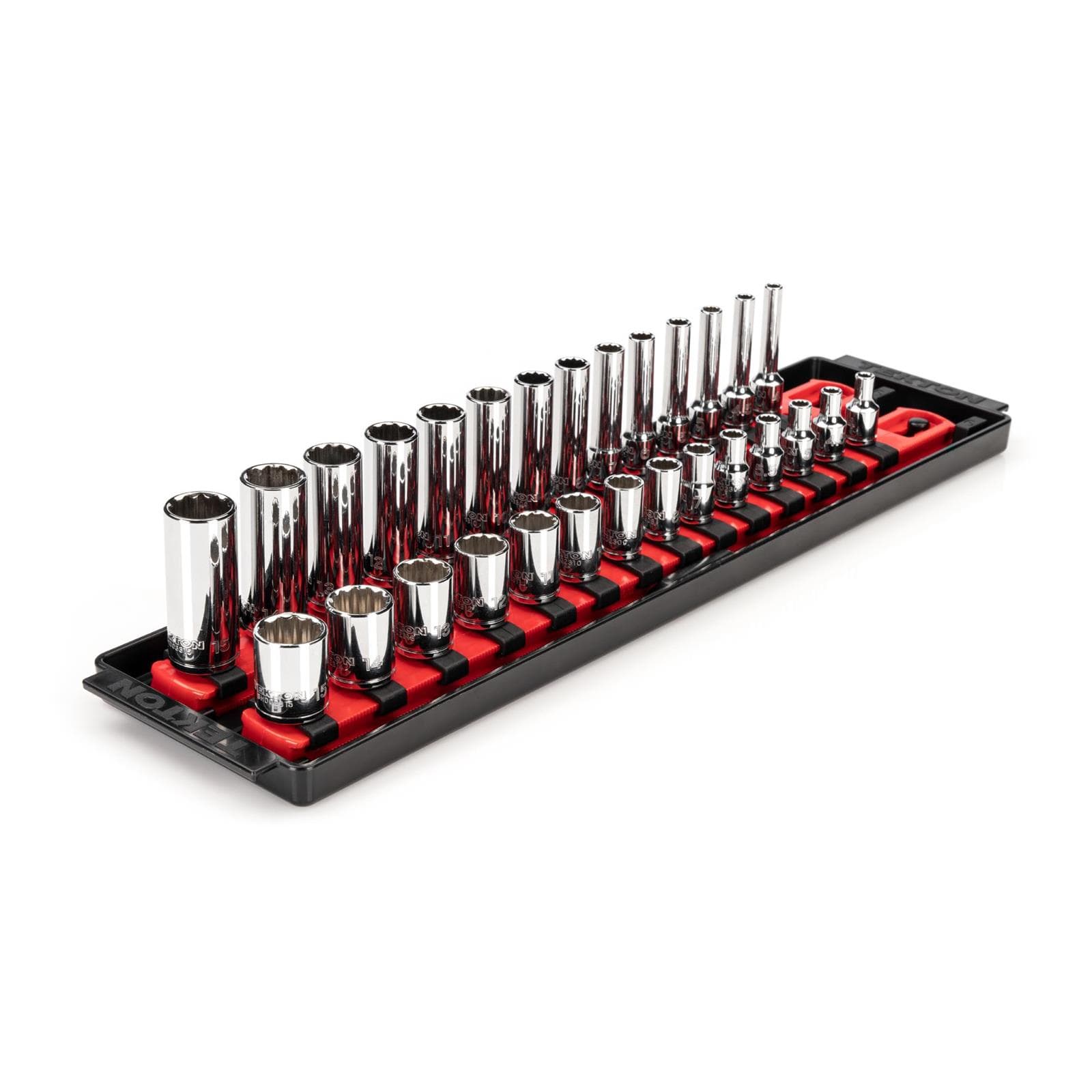 Tekton SHD90214 1/4" Drive 12-Point Socket Set, 28-Piece