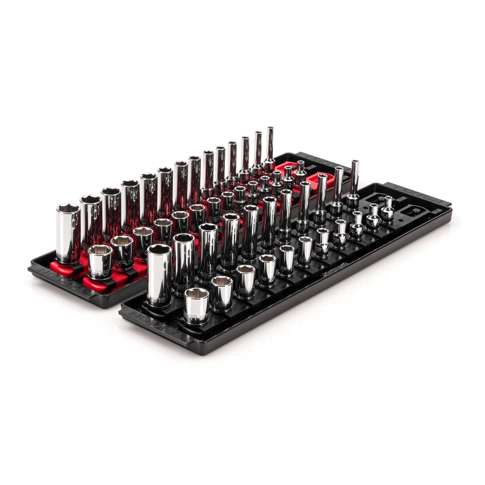 Tekton SHD90215 1/4" Drive 6-Point Socket Set, 50-Piece