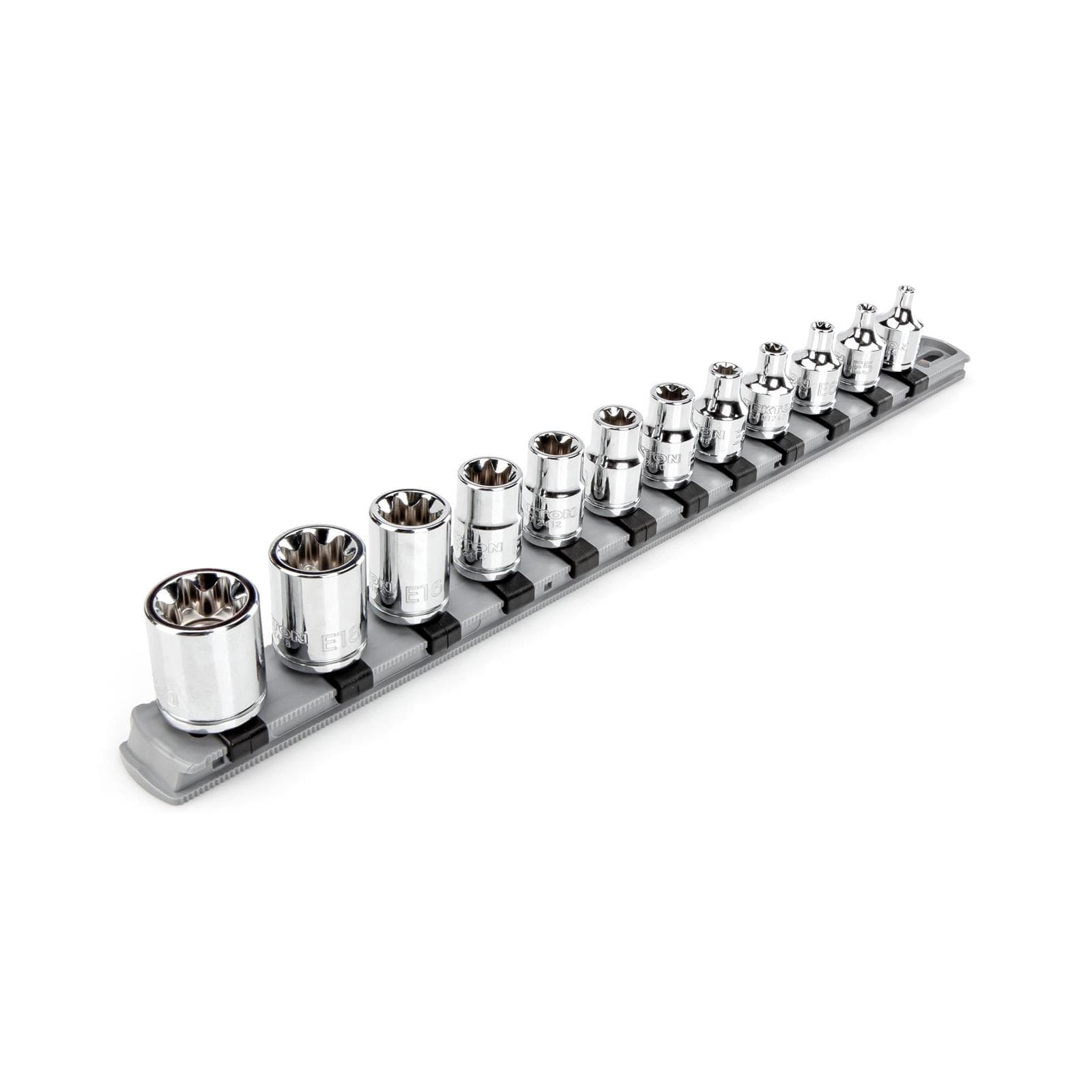 Tekton SHD91117 3/8" Drive External Star Socket Set, 12-Piece